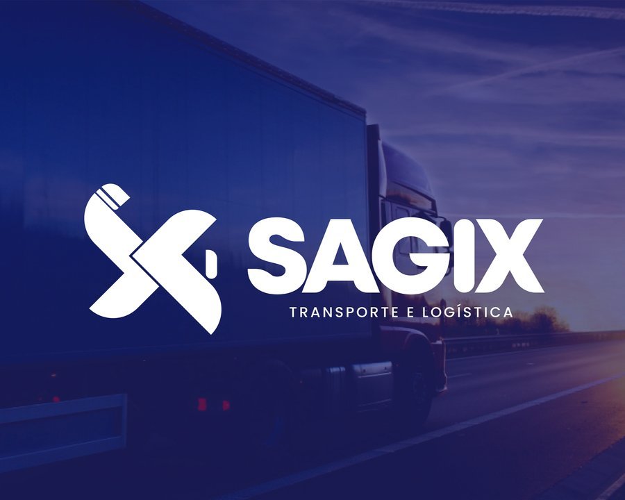 Identidade visual - Sagix Transporte e Logística